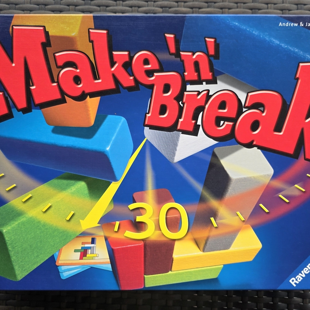 Make 'n' break board game